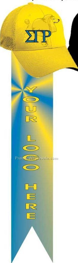 Sigma Gamma Rho Sorority Hat Bookmark W/ Black Back