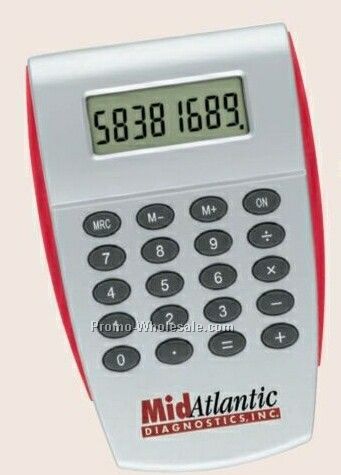 Sleek-n-slim Pocket Calculator