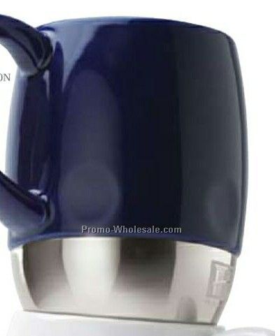 Sovrano Blue Vespas III 15 Oz. Ceramic/Steel Mug (Print)