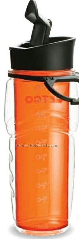 Sovrano Rossi 20 Oz. Orange As Plastic/ PC Bottle
