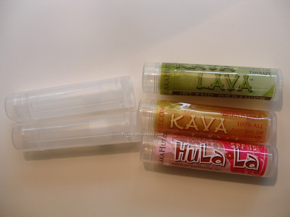 Spf30 Vivid Color Lip Balm With Clear Canister & Lid