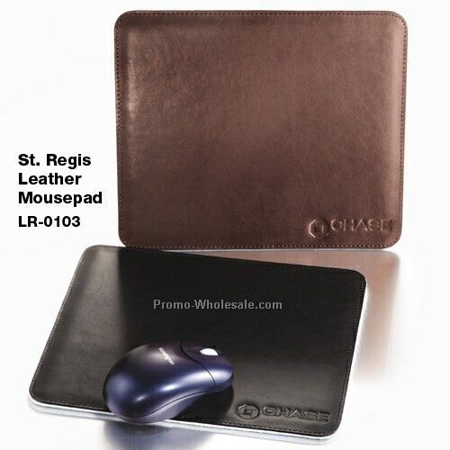 St. Regis Leather Mouse Pad