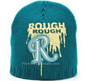 Stock Rough Beanie Cap (Blue)