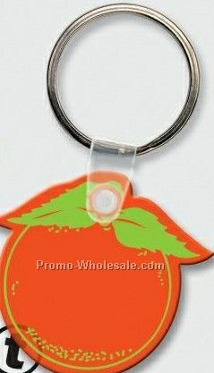 Stock Shape Collection Orange Key Tag