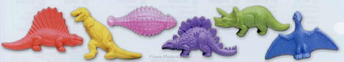 Stock Shape Eraser - Dinosaur Figurine