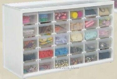 Store-in-drawer Cabinet W/ 30 Drawers (Blank)