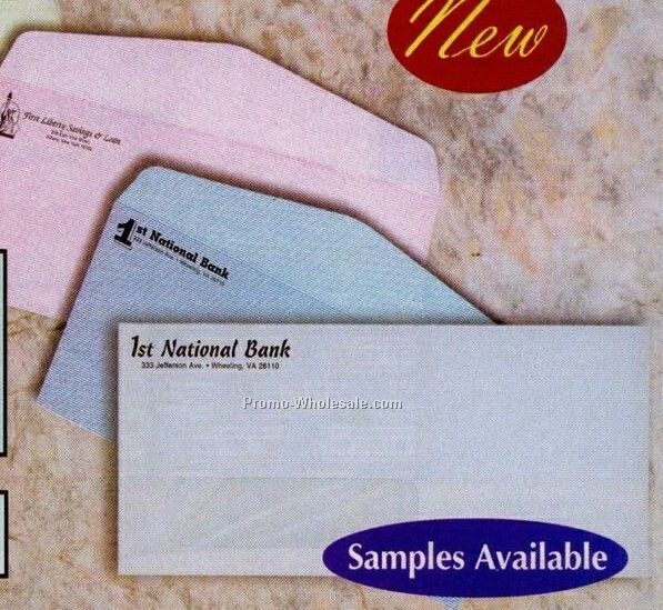 Stripe-it Blush Pink Window Envelope