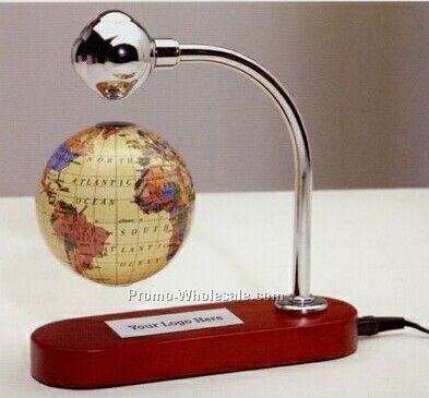 The Floating 3-1/2" World Globe