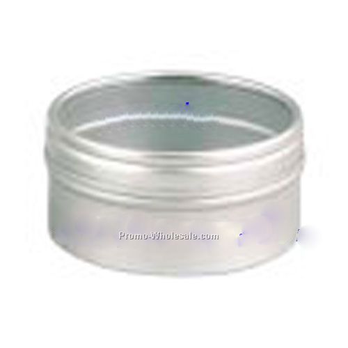 Tin Container With Clear Top