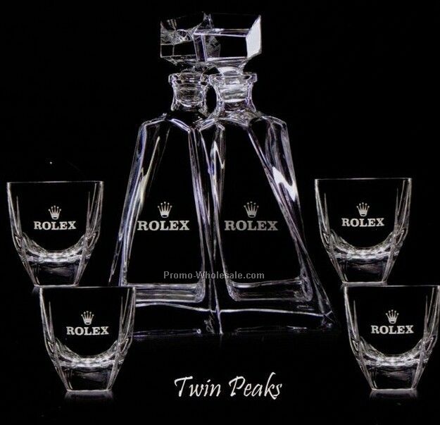 Twin Peaks Decanters