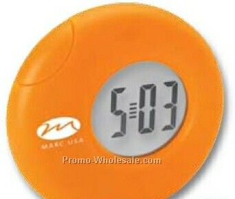 Valumark Blue Desk Clock 3"x3-1/8"x3/4"