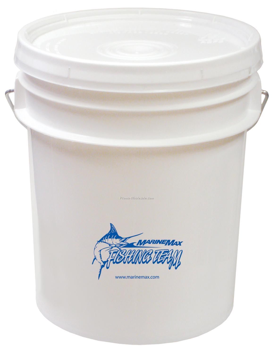 White 5 Gallon Bucket