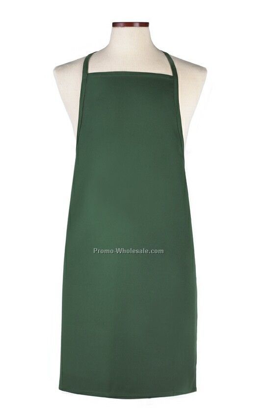 Wolfmark Standard Long Bib Apron - Hunter Green