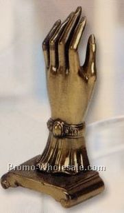Woman's Hand Book End (3-1/2"x7")