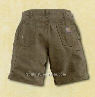 Women's Canvas Carpenter Short (0-20) - Khaki Gold