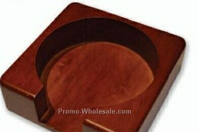 Wood Coaster Holder (Holds 4 Coasters)