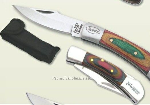 Wood Handle Knife