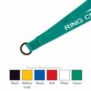 1/2" Premium Woven Logo Lanyards