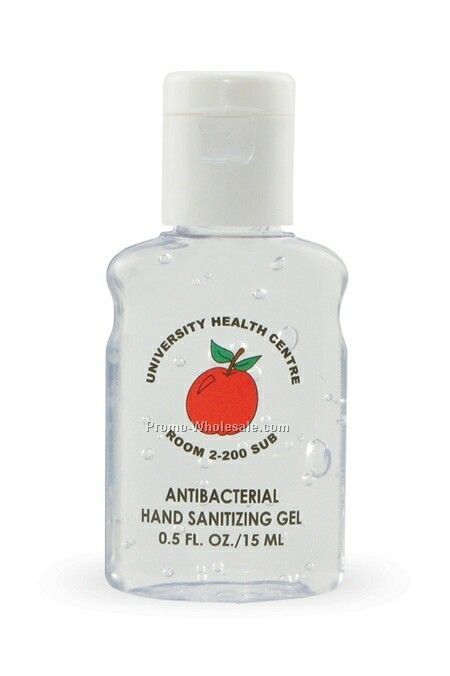 1/2 Oz. Hand Sanitizing Gel - Antibacterial/Alcohol