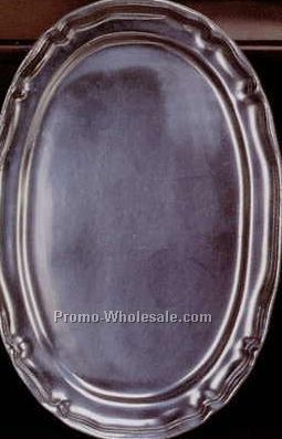 12-3/4" Queen Anne Small Oval Platter
