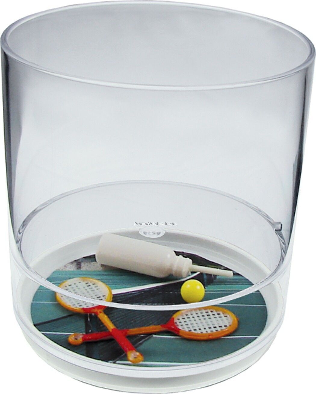 12 Oz. Game Set Match Compartment Tumbler Cup