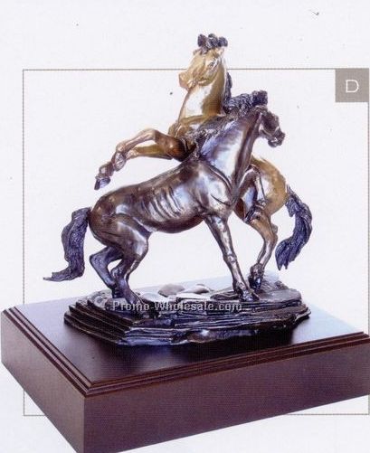 14" Winner Take All Horse Sculpture
