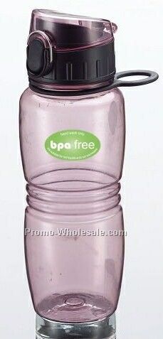 16 Oz. Bpa Free Reusable Water Bottle With Flip Lid