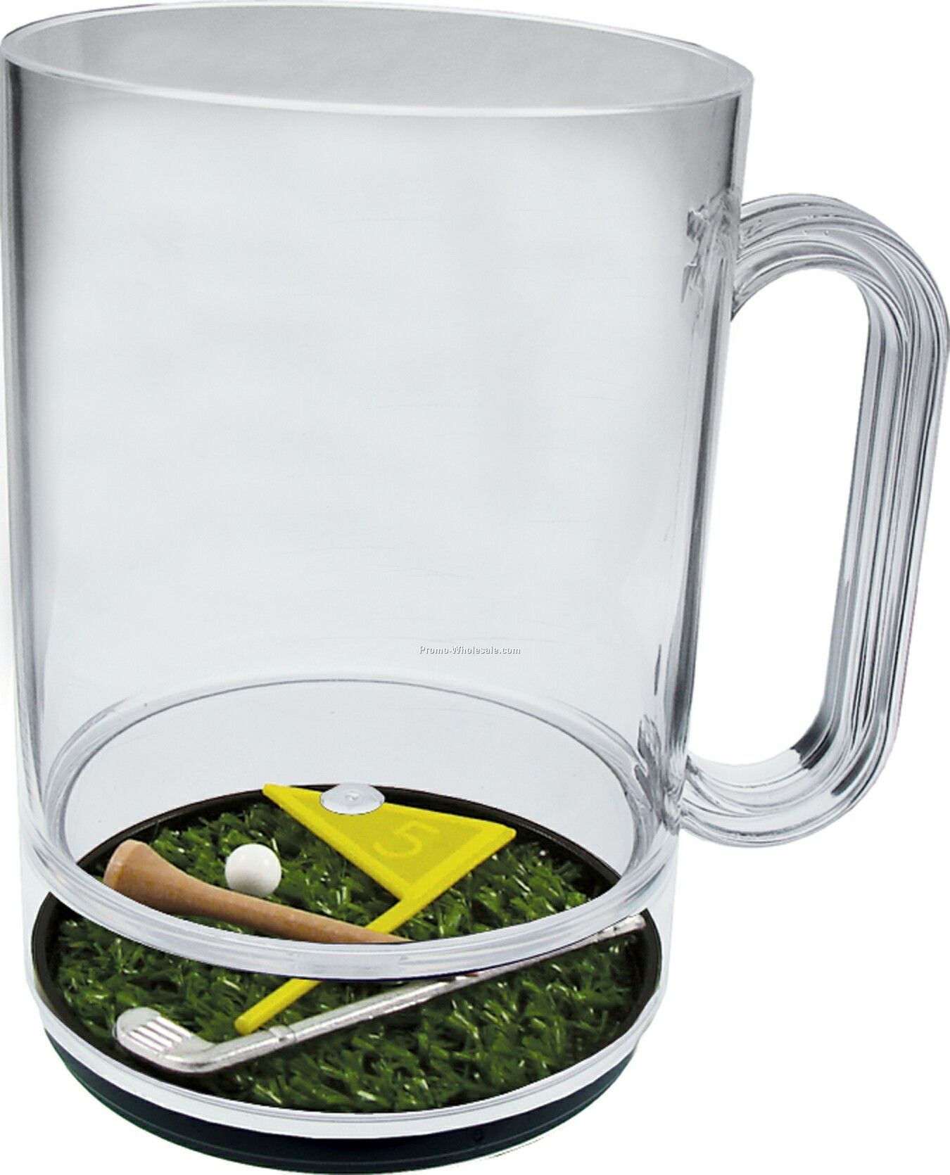 16 Oz. Hole In One Compartment Mug