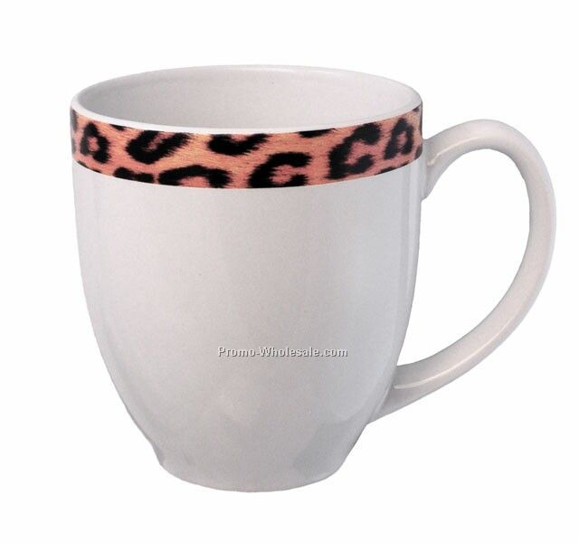 16 Oz. San Diego Bistro Mug/Animal Prints