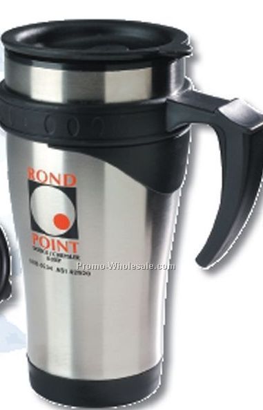 16 Oz. Stainless Steel Thermo Mug