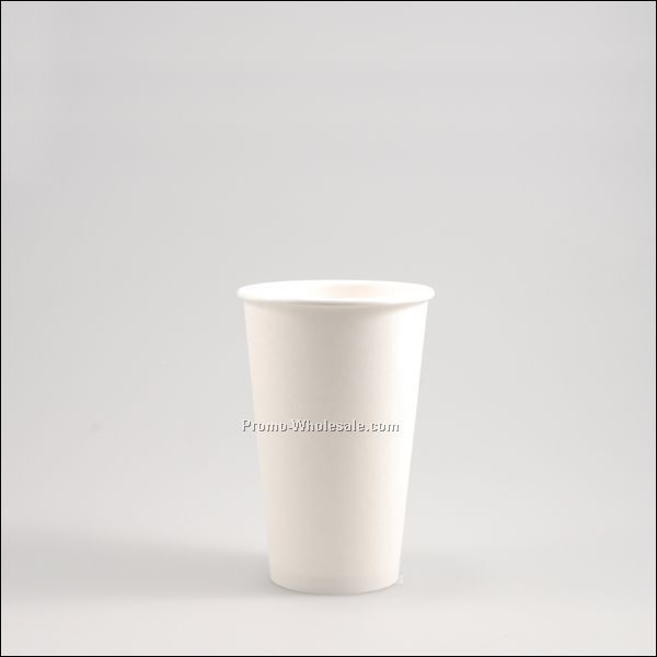 16 Oz. White Paper Cup