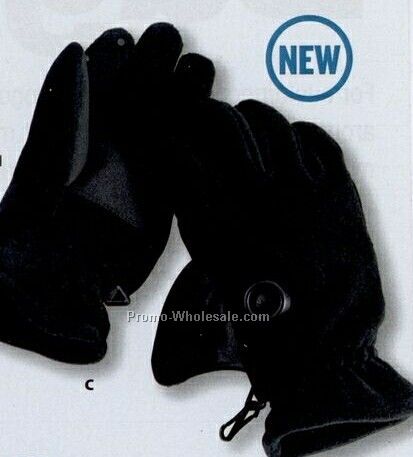 180s Unisex Eco Fleece Exhale Glove With Tech Down (Xs/S-l/Xl)