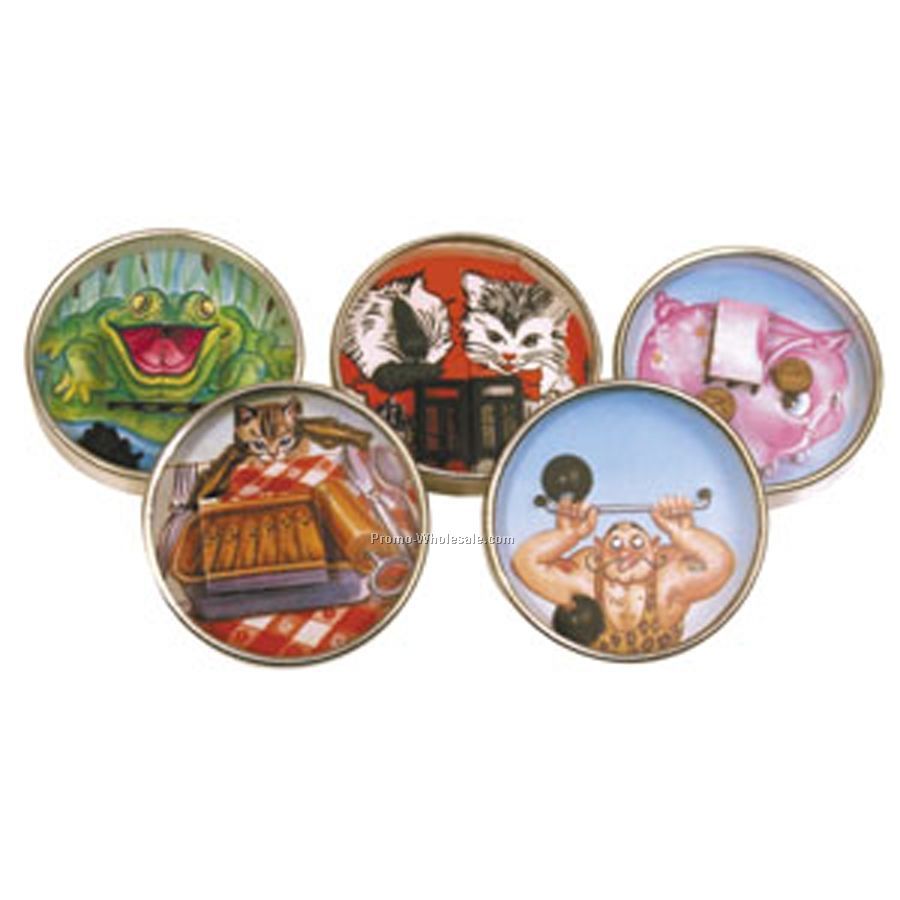 2-1/4" Diameter - Assorted Styles Puzzles