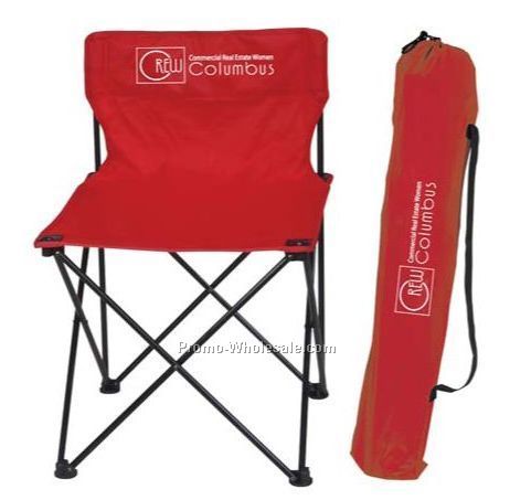 20"x20"x29" Deluxe Folding Chair With Carrying Case