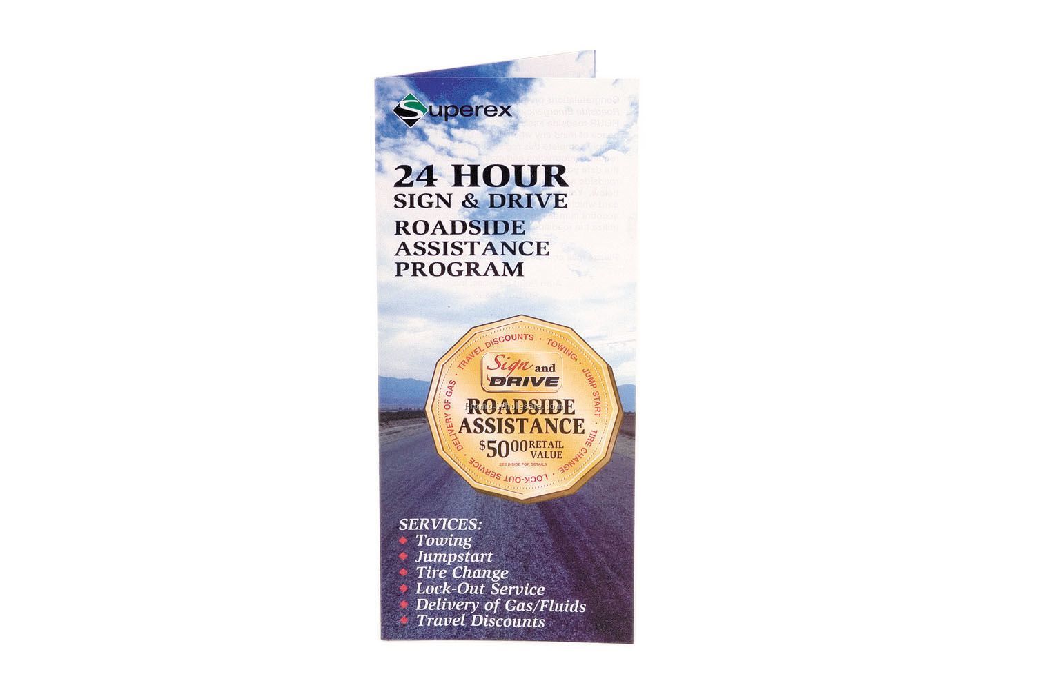 24 Hour Emergency Roadside & Travel Assistance (Blank)