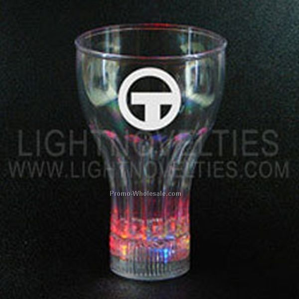 24 Oz. Light Up LED Glass (Tapered) - Multi Color