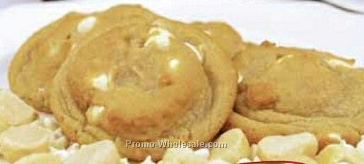25 Oz. White Chocolate Macadamia Nut Cookies In Regular Canister