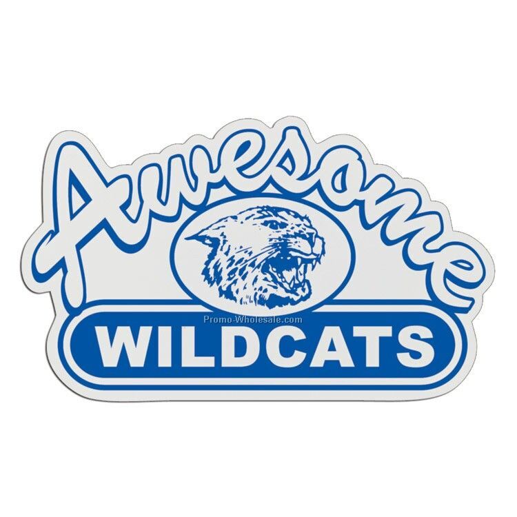 3-1/2" Awesome Plastic Badge
