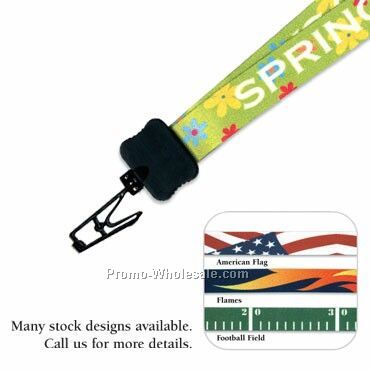 3/4" Standard Color Match Lanyard - Upgrade