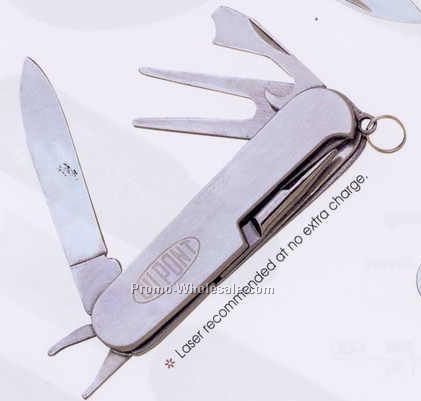 3/4"x3-1/2" 6 Function Jumbo Golf Pocket Knife