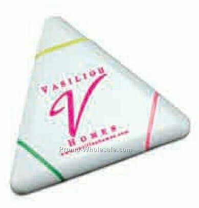 3 Color Triangle Highlighter (Yellow/ Pink/ Green)