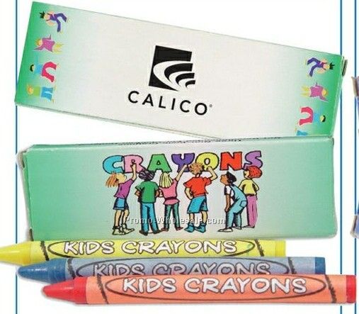 3 Pack Crayons (Unimprinted)