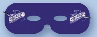 3"x8" Rounded Rectangle Mask With String