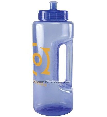 32 Oz. Tinted Gripp 'n Sipp Bottle With Push And Pull Lid