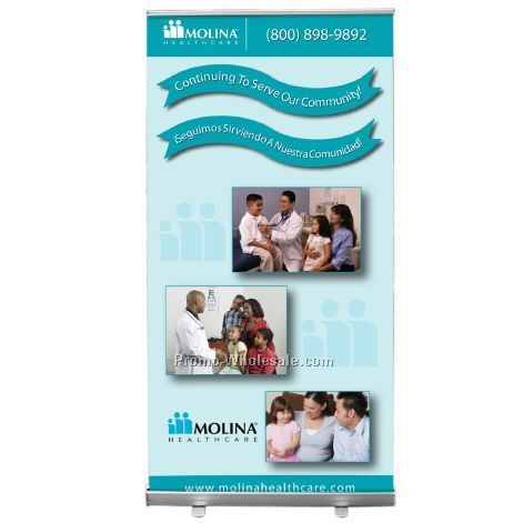 39" Pop Up Retractable Banner