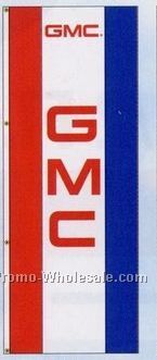 3'x8' Stock Double Face Dealer Rotator Logo Flags - Gmc