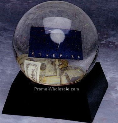 4" Liquid Filled Glass Globe (Trinket/Miniature)