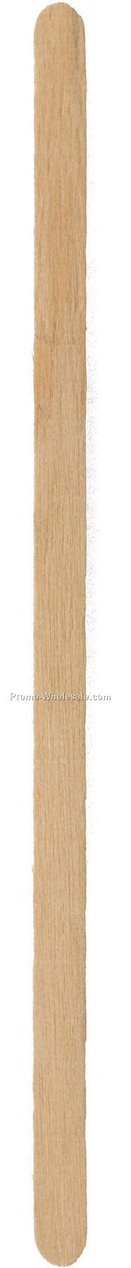 5-1/2" Long Flat Wood Stirrer Collection