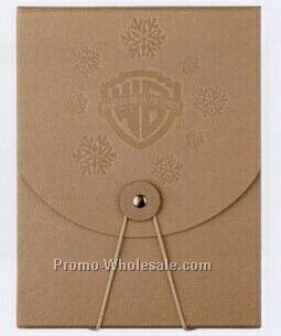 5-1/2"x7-1/2"x1/2" Elastic Button DVD Box (Deluxe Frosty Poly Plastic)
