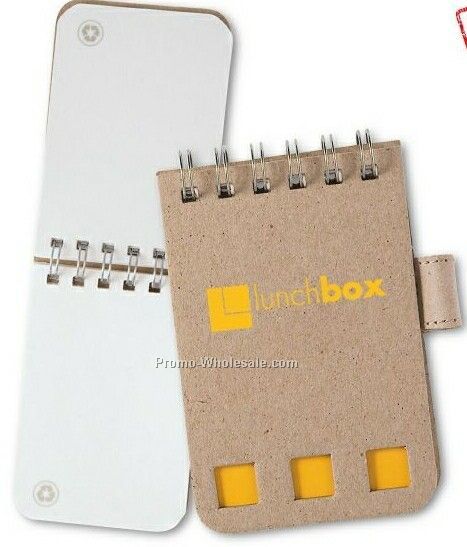 5-1/4"x3-3/8"3/4" Ecomegtric Spiral Memo Pad